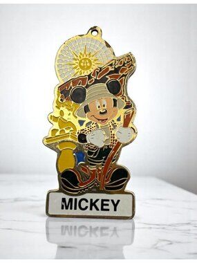Disney California Adventure Exclusive Mickey Mouse Metal Charm Ornament